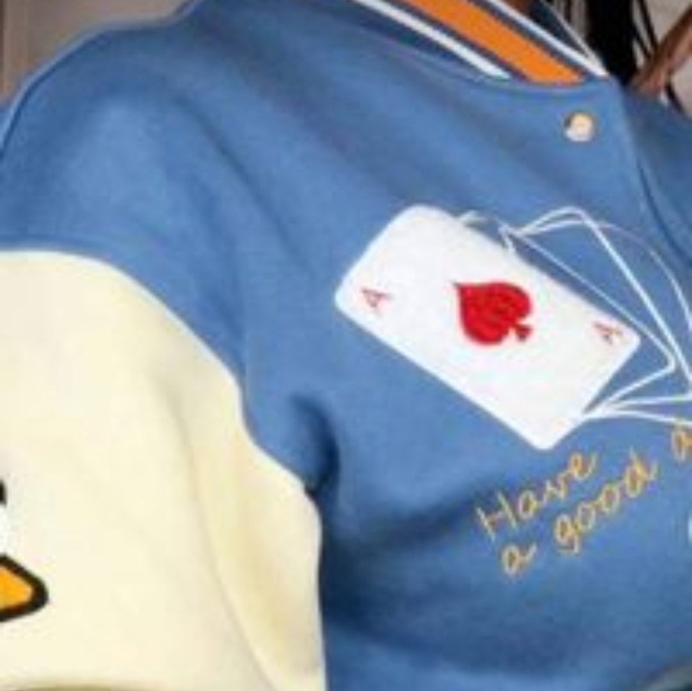 Blue Varsity Jacket - image 2